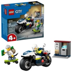 Lego city police motorcycle chase ( LE60455 ) -6