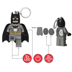 Lego DC Comics privezak za ključeve sa svetlom: Sivi Betmen ( LGL-KE92H ) - Img 5