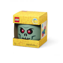 Lego glava za odlaganje (velika): zeleni skeleton ( 40320811 ) - Img 2
