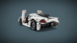 Lego Koenigsegg Jesko Absolut beli hiperautomobil ( 42184 )-4