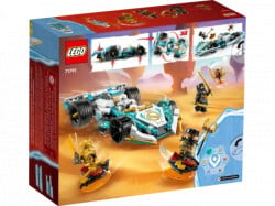 Lego ninjago zanes dragon power spinjitzu race car ( LE71791 )  - Img 4