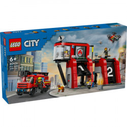 Lego Vatrogasna stanica s vatrogasnim vozilom ( 60414 ) - Img 1