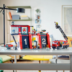 Lego Vatrogasna stanica s vatrogasnim vozilom ( 60414 ) - Img 3
