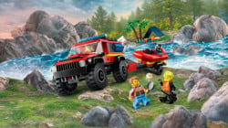 Lego Vatrogasni kamion 4x4 s čamcem za spasavanje ( 60412 ) - Img 10