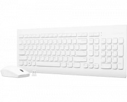 Lenovo 510 Wireless Combo Keyboard and Mouse White US English 103P ( GX30W75336 )  - Img 1