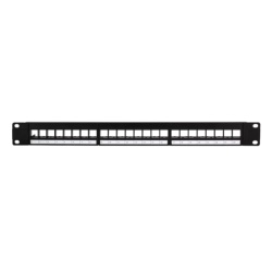 Logilink 19' Patch Panel 1U, 24 prazan, sa nosačima kabla NK4065 ( 6231 )-5