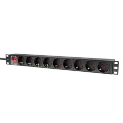 Logilink PDU 9 x šuko CEE 7/3, 2.0m, sa prekidačem ( 6476 )-2
