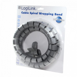 LogiLink spiralni držač za kablove 1.5m x 28mm srebrni ( 2692 ) - Img 3