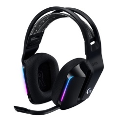 Logitech G733 lightspeed wireless RGB gaming headset, black