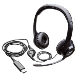 Logitech H390 corded headset black USB ( 981-000406 ) -2