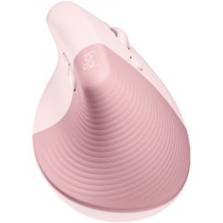 Logitech lift bluetooth vertical ergonomic mouse rose dark ( 910-006478 )  - Img 4