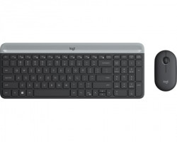 Logitech MK470 Wireless Desktop YU Graphite tastatura + miš - Img 1