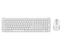 Logitech MK950 Wireless Desktop White US tastatura + miš -4