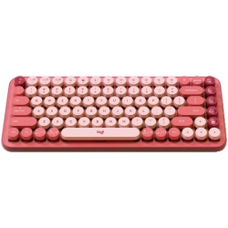 Logitech pop icon keys - rose - us int'l - bt  - intnl-973 ( 920-013073 ) -4