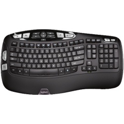 Logitech wave bluetooth ergonomic keyboard ( 920-012304 ) -1