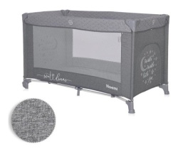 Lorelli prenosivi krevet noemi 1 nivo - cool grey star ( 10080542216 )