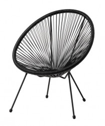Lounge stolica UBBERUP crna - Img 2