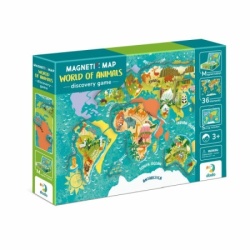 Magnetna mapa sveta sa zivotinjama ( 104/200267 )