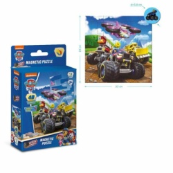 Magnetne puzzle patrolne sape vozila 40pcs 200650 ( 104/200650 )