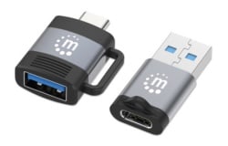 Manhattan 356329 USB 3.0 - USB-C M/F - F/M set 2 adaptera-1