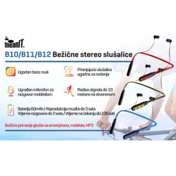 MeanIT slušalice bežične sa mikrofonom, bluetooth - B10 - Img 2