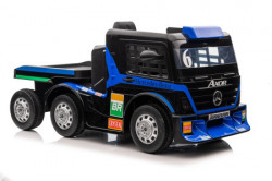 Mercedes dečiji kamion sa prikolicom na akumulator 283 plavi - Img 1