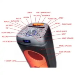 Microlab PT802W/BT/TWS/USB/microSD/2xMic 200W Karaoke zvučnik -2