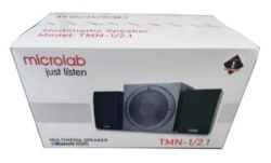 Microlab TMN-1/2.1 BT Aktivni drveni zvucnici 2.1 sistem 32W RMS (9W*2+14W) BLUETOOTH 3,5mm-4