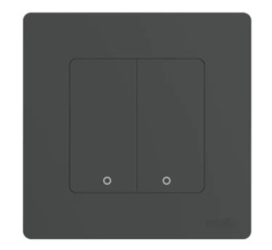 Moes zs-sr-eud2-gy-ms dimer prekidac sa 2 prekidaca sivi smart zigbee ( 400-1163 )