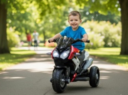 Motor Srednji sa 3 točka na akumulator 6V - Crveni