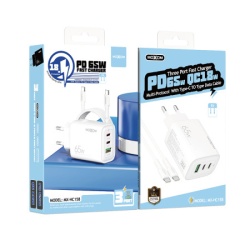 Moxom mx-hc158 qc3.0 65w type-c na type-c beli Kucni punjac ( P1131 )-4
