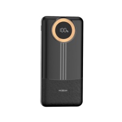 Moxom Power bank mx-pb138 brzo punjenje qc22.5w+ pd20w 10000mah 2.4a crni ( BAT9376 )