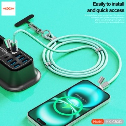 Moxom Usb data kabal mx-cb313 type-c to lightning strap plavi ( U2142 )-3