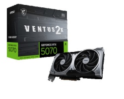 Msi g5070-12v2c rtx5070 ventus 2x oc nvd/12gb/gddr7/192bit/crna Graficka karta ( V532-003R )