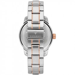 Muški maserati successo beli srebrni sportsko elegantni ručni sat sa bikolor metalnim kaišem ( r8853121005 ) - Img 3