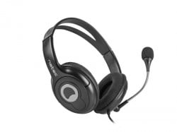 Natec Bear 2, stereo headset with volume control, black ( NSL-1178 )  - Img 2