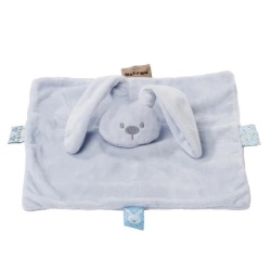 Nattou dudu plišani zeka lapidou plaid blue ( A060784 )