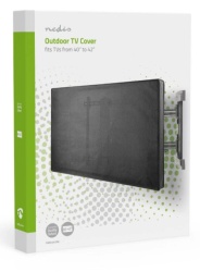Nedis TVOC4042BK Spoljna zaštita za TV ekran 40-42inc, Vrhunski kvalitet, Crna