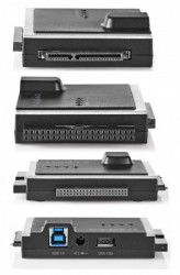 Nedis USB 3.0, za 2,5" i 3,5" HDD, IDE-SATA adapter HDADIS100BK - Img 3
