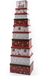 Novogodišnja kutija santa claus ( 49903 )
