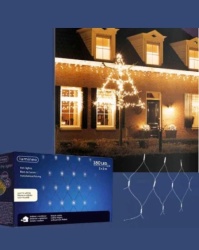 Novogodišnje LED net sijalica 200x200cm 180L0 35kgs ( 494884 )