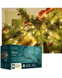 Novogodišnje LED sijalice basic twinkle string 300cm-40L0 40kgs ( 494162 )