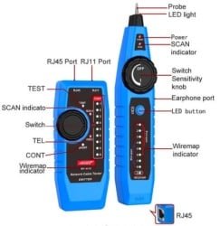 Noyafa nf-810 lan tester I tragac - Img 1