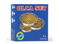 Olca Set tepsija okrugla 3/1 inox-srednji ( 949 )