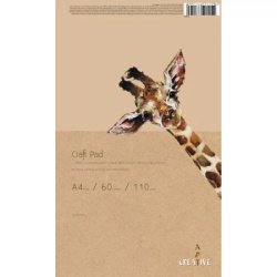Optima creativeart blok skicen kraft a4 60l110g ( 75325 )