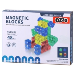 Ozzo magno magnetne kocke bear 48k ( 876134 )