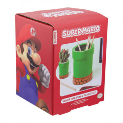 Paladone Super Mario Pipe Plant & Pen Pot ( 049784 ) - Img 1