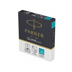 Parker patrone za nalivpero royal quink tirquise mini ( PK50413 )