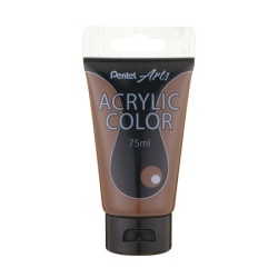 Pentel arts akrilna boja 75ml braon amber ( P.WA3T09 )