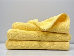 Peskir 50×100 cm – 100% Pamuk sa Žakard Motivom od Indijskog Pamuka Yellow ( VLK000657-yellow )